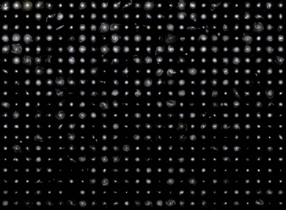 Galaxien aus der TNG50 Simulation